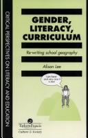 Cover of: Gender, literacy, curriculum: re-writing school geography