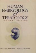 Cover of: Human embryology & teratology by Ronan O'Rahilly