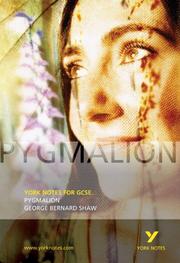 Cover of: York Notes on "Pygmalion" by David Langston