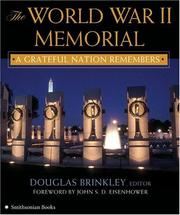 Cover of: The World War II Memorial: A Grateful Nation Remembers
