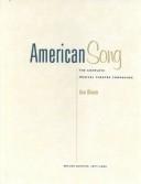 Cover of: American song: the complete musical theatre companion
