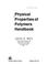 Cover of: Physical Properties of Polymers Handbook.