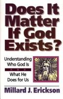Cover of Does it matter if God exists?