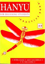 Cover of: Hanyu for Beginning Students Textbook