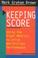 Cover of: Keeping score