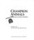 Cover of: Champion animals