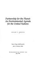 Cover of: Partnership for the planet: an environmental agenda for the United Nations