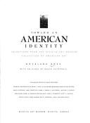 Cover of: Toward an American identity: selections from  the Wichita Art Museum collection of American art