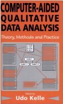 Cover of: Computer-aided qualitative data analysis by Udo Kelle, Udo Kelle