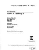 Cover of: Proceedings of lasers in dentistry II: 28-29 January 1996, San Jose, California