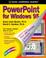Cover of: PowerPoint for Windows 95