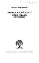 Cover of: Pensar a José Martí: notas para un centenario