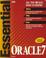 Cover of: Essential Oracle7