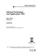 Cover of: Infrared technology and applications XXII by Björn F. Andresen, Marija S. Scholl, chairs/editors ; sponsored and published by SPIE--the International Society for Optical Engineering.