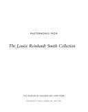 Cover of: Masterworks from the Louise Reinhardt Smith collection