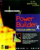 Cover of: Foundations of PowerBuilder 5.0 programming