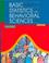 Cover of: Basic statistics for the behavioral sciences