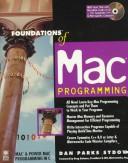 Cover of: Foundations of Mac programming