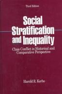 Cover of: Social stratification and inequality by Harold R. Kerbo, Harold R. Kerbo