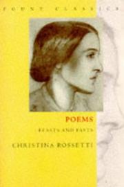 Cover of: Poems by Christina Georgina Rosetti