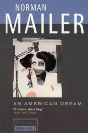 Cover of: An American Dream (Flamingo Modern Classics) by Norman Mailer
