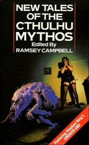Cover of: New Tales of the Cthulhu Mythos by Ramsey Campbell