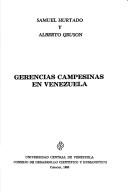 Cover of: Gerencias campesinas en Venezuela