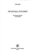 Cover of: Āvaśyaka-Studien.