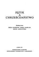 Cover of: Język a chrześcijaństwo