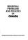 Cover of: Regional problems and policies in Canada.