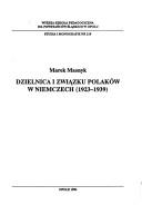 Cover of: Dzielnica I Związku Polaków w Niemczech: 1923-1939