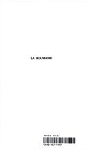 Cover of: La Roumanie by Mihaï E. Șerban