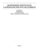 Cover of: Nordrhein-Westfalen: Landesgeschichte im Lexikon