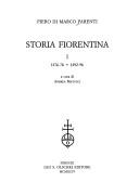 Cover of: Storia fiorentina