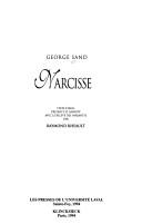 Cover of: Narcisse by George Sand