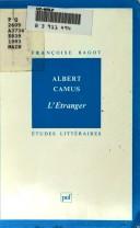 Cover of: Albert Camus, L'étranger