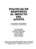 Cover of: Políticas de respuesta al impacto del ajuste