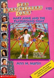 Cover of: Mary Anne and the Playground Fight (Baby-Sitters Club) | Ann M. Martin
