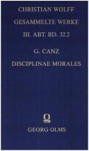 Cover of: Disciplinae morales
