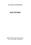 Cover of: Souvenirs by Maurice Bardèche