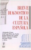 Cover of: Breve diagnóstico de la cultura española