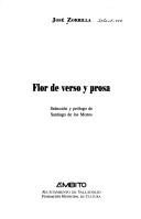 Cover of: Flor de verso y prosa