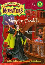Vampire Trouble by Marcia Thornton Jones