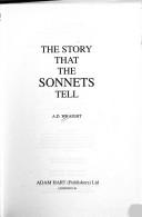 Cover of: The story that the sonnets tell