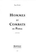 Cover of: Hommes et combats en Poitou