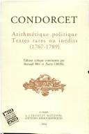 Cover of: Arithmétique politique: textes rares ou inédits (1767-1789)