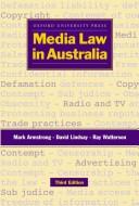 Media law in Australia