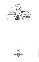 Cover of: Rytų Lietuva by Zigmas Zinkevičius