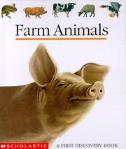 Cover of: Farm animals by created by Gallimard Jeunesse and Sylvaine Pérols ; illustrated by Sylvaine Pérols.
