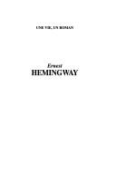 Cover of: Ernest Hemingway